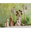Willow Tree Zampognaro (Shepherd with Bagpipe), A Shepherd's Gift, a Joyous Melody, proclaiming The News! Expand and Elevate Your Nativity Collection or Holiday Advent, Sculpted Hand-Painted Figure