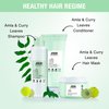 Nykaa Naturals Hair Mask, Amla and Curry Leaves, 6.76 oz - Promotes Growth, Fights Hair Loss - Safe on Colored Hair - Nourishing Mask for Thin Hair