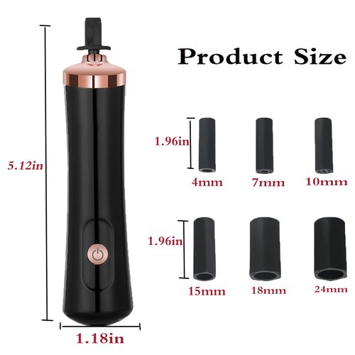 Glue Shaker for Eyelash Extensions, BUCICE Electric Nail Lacquer Shaker, Electric Shaker Time Saving Handsfree Tool Glue Nails Polish