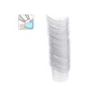 65 Pcs 5ml Disposable Eye Wash Cups Portable Plastic Measuring Cup Eye Flush Cleaning Cups