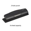 Staples Mini 3-Hole Punch, 6 Sheet Capacity