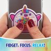JelliPods - Sweet Treats - Reusable Sticker Bundle - Sensory Toy - Touch and Feel - Classroom Must Have - Tactile Sensory Fidget Activity for Kids - Includes 3 Reusable Puffy Stickers