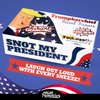Donald Trump Snot My President 100 CT Facial Tissue, Soft Multi Colored Tissue Paper Gag Gifts, Trump Novelty Gifts by Fairly Odd Novelties