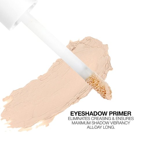 Palladio Eyeshadow Primer, Eliminates Creasing, Ensures Maximum Shadow Vibrancy All Day Long, Enhanced with 5 Different Herbal Extracts, Instantly Vanishing Sheer Finish, Easy Application with Wand, Clear, 0.17 Oz