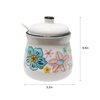 MaoYaMao Ceramic Sugar Bowl with Lid and Spoon Salt container Sugar Holder for Coffee Bar,Home and Kitchen 12oz