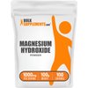 BulkSupplements.com Magnesium Hydroxide Powder - Magnesium Supplement, Food Grade Magnesium Hydroxide, Magnesium Hydroxide Supplement - 1000mg (410mg of Magnesium) per Serving, 100g (3.5 oz)