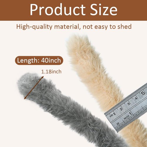 7Pcs 40 Inches Jumbo Fur Material Pipe Cleaners, Takemay Chenille Stems Pipe Cleaner Craft Pipe Stems for Kids DIY Projects and Craft Supplies Decorations