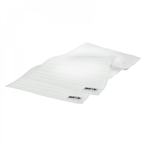 HORZE Fleece Front Leg Wraps - Off-White - Horse