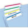 Avery File Folder Labels on 4" x 6" Sheets, Removable Adhesive, Assorted, 2/3" x 3-7/16", 252 Labels (5235)