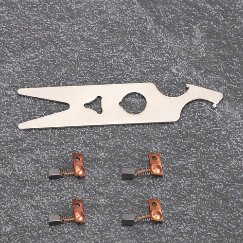 1pc Wrench Durable Nail Drill Handpiece Accessory, Alloy Material Carbon Brush, Professional Manicurist for Nail Salon Nail Lovers Nail Maintenance