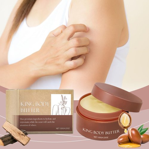 lisade Body Moisturizing Butter-cologned Body Butter for Dry Skin, Organic Ingredients Deeply Long-lasting Moisturizes Softens Skin, Lightweight Deeply Moisturizing and Nutritious Body Butter 2PCS