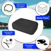 Deluxe Black Contour Tanning Bed Pillow Closed Cell