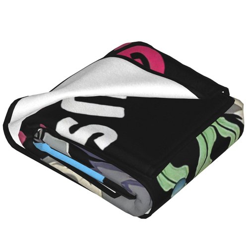 Just A Girl Who Loves Ferrets Blanket Ferret Decor Throw Blanket Gifts for Girls Boys Ferret Lover Super Warm Soft Plush Lightweight Fleece Flannel Bedding Blanket for Kids Adults Men Women 50"X40"