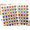 Coffee Tea Cup Waterproof Self-Adhesive Metallic Foil Decorative Scrapbook Sticker, Nice Size for Day Planner, Homemade Calendar, Journal, Letters, and Cards. (420 Stickers) (ST-10-COFFEE)