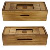 Wooden Cash Puzzle Box with Secret Compartments, Surprise Holder Money Puzzle Boxes Challenging Puzzle Brain Teasers for Adults