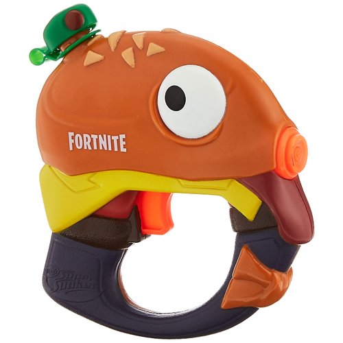 Nerf Super Soaker Fortnite Beef Boss Water Blaster -- Fortnite Beef Boss Character Design -- Easy-to-Carry Micro Size -- for Kids, Youth, Adults