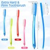 Zopeal Extra Hard and Firm Bristle Toothbrush Huge Head Toothbrush Full Head Toothbrush Manual Toothbrush for Cleaning Tooth Stain Whitening Teeth Toothbrush
