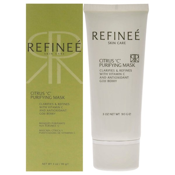 Refinee Citrus C Clarifying and Brightening Detox Face Mask with Vitamin C & Goji Berry 3oz.