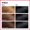 Revlon Permanent Hair Color, Permanent Hair Dye, Colorsilk with 100% Gray Coverage, Ammonia-Free, Keratin and Amino Acids, 10 Black, 4.4 Oz (Pack of 3)