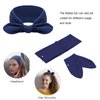 DRESHOW 4 Pack Headbands for Women Bow Knotted Hair Band Facial Cloth Rabbit Ears Running Sport Elastic Hair Wrap