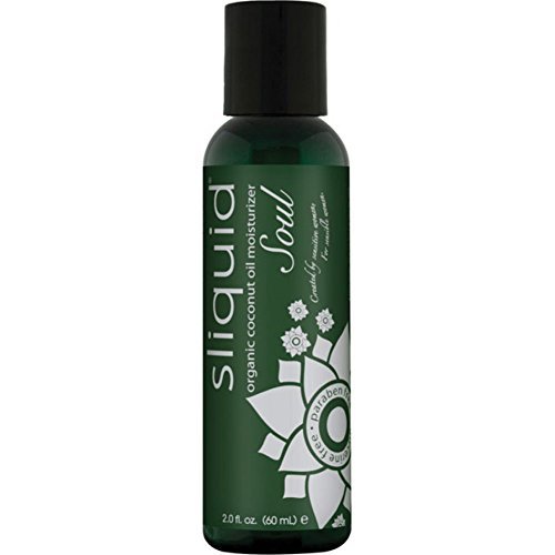 Sliquid Lubricants Soul Coconut Oil Based Intimate Moisturizer, 2 Fluid Ounce