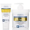 Advanced Clinicals Retinol Body Lotion | Crepey Skin Treatment | Unscented Firming Face Lotion | Retinol Body Cream | Body Butter Moisturizer For Loose Skin, Crepe Skin, Stretch Marks, W/Travel Size