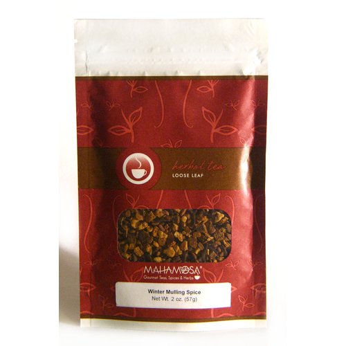 Mahamosa Herbal Spice Tea Blend Loose Leaf (Looseleaf) - Winter Mulling Spice 2 oz
