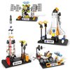City Space Exploration Toys, STEM Aerospace Building Kit Toy with Rocket, Space Shuttle, Moon Buggy, Satellite, Best Gifts for 6 7 8 9 10 11 12 Years Old Kids Boys Girls (455 Pieces)