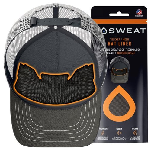 NoSweat Trucker Hat Sweat Liner & Mesh Hat Sweat Guard Bands | Patented (3)