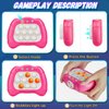Acvens Fast Push Game,4 Mode,Sensory Toys,Fast Puzzle Game,ADHD,Pop Fidget Toys for Kids Age 6-12,Birthday Gifts for Girls and Boys (Dark Pink)