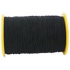 TIHOOD 2PCS 0.5mm Thickness 547 Yard Elastic Thread (Black and White)