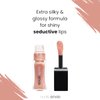 nude envie Lip Gloss - Certified Vegan Lipgloss Cruelty-Free and Paraben Free - Enriched Peptides, Vitamin E and Jojoba Oil (Whisper)