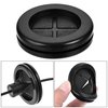 uxcell Rubber Grommet Round Double-Sided Mount Dia 27 mm for Wire Protection 4pcs