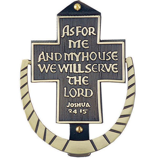 Door Knocker - As For Me And My House 817