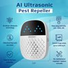 Ultrasonic Pest Repeller Plug-in: Mice & Rodent Repellent Indoor – Electronic Rat Repellent for Home, Get Rid of Roaches, Bugs, Mosquitoes, Ants & Flies – Safe & Humane, 2-Pack, Patent Pending