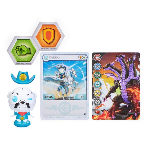 Bakugan, Sheriff Cubbo Pack, Evolution Transforming Collectible Action Figures, Toys for Kids Boys Ages 6 and Up