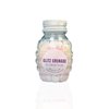 Neva Nude Face and Body Glitter Keychain - Holographic and Blacklight Reactive Chunky Glitter in Aloe for Festivals, Raves, and More | Cosmetic Grade (Lucid Dreams White Iridescent Glitz Grenade)