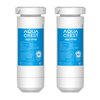 AQUA CREST XWF Replacement for GE® XWF, NSF Certified Refrigerator Water Filter, 2 Filter