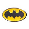 DC Batman Logo Colored Pewter Lapel Pin,Silver,1"