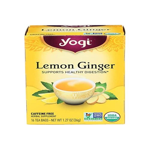 Yogi Tea Lemon Ginger Tea Bags, 16 ct