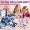 FUNSENLY 2000pcs Charm Beads Bracelet Making Kit for Girls, Jewelry Making Kit for Girls 4-6 8-12, Christmas Birthday Gifts for Girls, Arts and Crafts Girls Toys for Kids Age 4-8 8-12