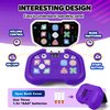 Sienbor Mini Handheld Musical Dance Toy ,Fast Push Game, 4 Modes ,Puzzle Sensory Toys for Kids 8-12,Birthday Gifts for Boys Girls，Boys Girls Christmas Toys,Fidget Games Toys for Boys Girls (Violet)