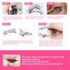 FindLove 2 Pairs Magnetic Lashes with Applicator Short Waterproof Magnetic Eyelashes Kit Natural Look Easy to Wear(SCH)