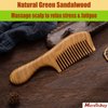 The Moreinday Wooden Comb Wood Comb Hair Comb for Women Sandalwood Comb for Men