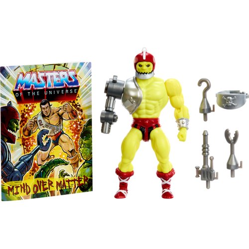 Masters of the Universe Origins Action Figure, Trap Jaw Collectible, MOTU Evil and Armed Villain, 16 Posable Joints, 5.5 Inch with Accessories