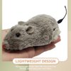 balacoo 4pcs Plush Clockwork Mouse Small Dog Toy Animals Toys pet Toys Soft Toy cat Teaser Toy cat mice Toys Stuffed Rat Toy Mouse cat Mouse Wind up Mouse cat Toy Fake Mouse Puppy Plastic