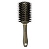 Halo Titanium Round Brush 3.5" - Curling, Waving, Smoothing, Blowouts, Hair Styling | Boar/Nylon Bristles Mix | Achieve Faster Drying Time | Great for Sensitive Scalps, Wigs and Extensions