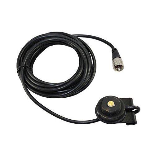 Tram 1246B NMO Black Trunk Lip Mobile Antenna Mount w/ Cable