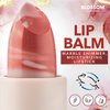 Blossom Marble Shimmer Lip Balm Moisturizing Lipstick with Shea Butter, Jojoba, Olive Oil, 0.12oz/3.5g, Au Natural