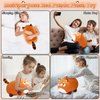 Red Panda Plush Stuffed Animal, 11.8"Red Panda Plush Toys, Cute Bear Plushie Toy Stuffed, Red Panda Plush Pillow Plushies Gifts, Hugging Pillow Room Decoration Kawaii Doll Birthday Gifts for Kids